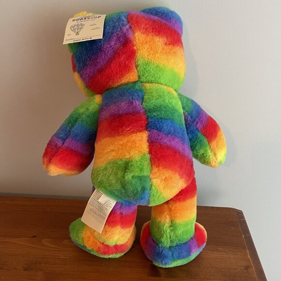 Build-A-Bear Rainbow Frog Plush - Picture 3 of 11